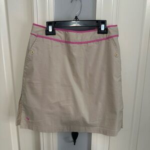 Lilly Pulitzer skort.